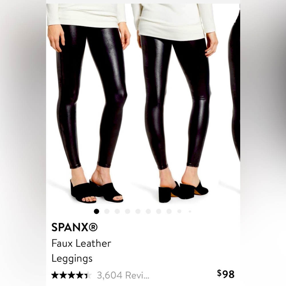SPANX Faux Leather Legging